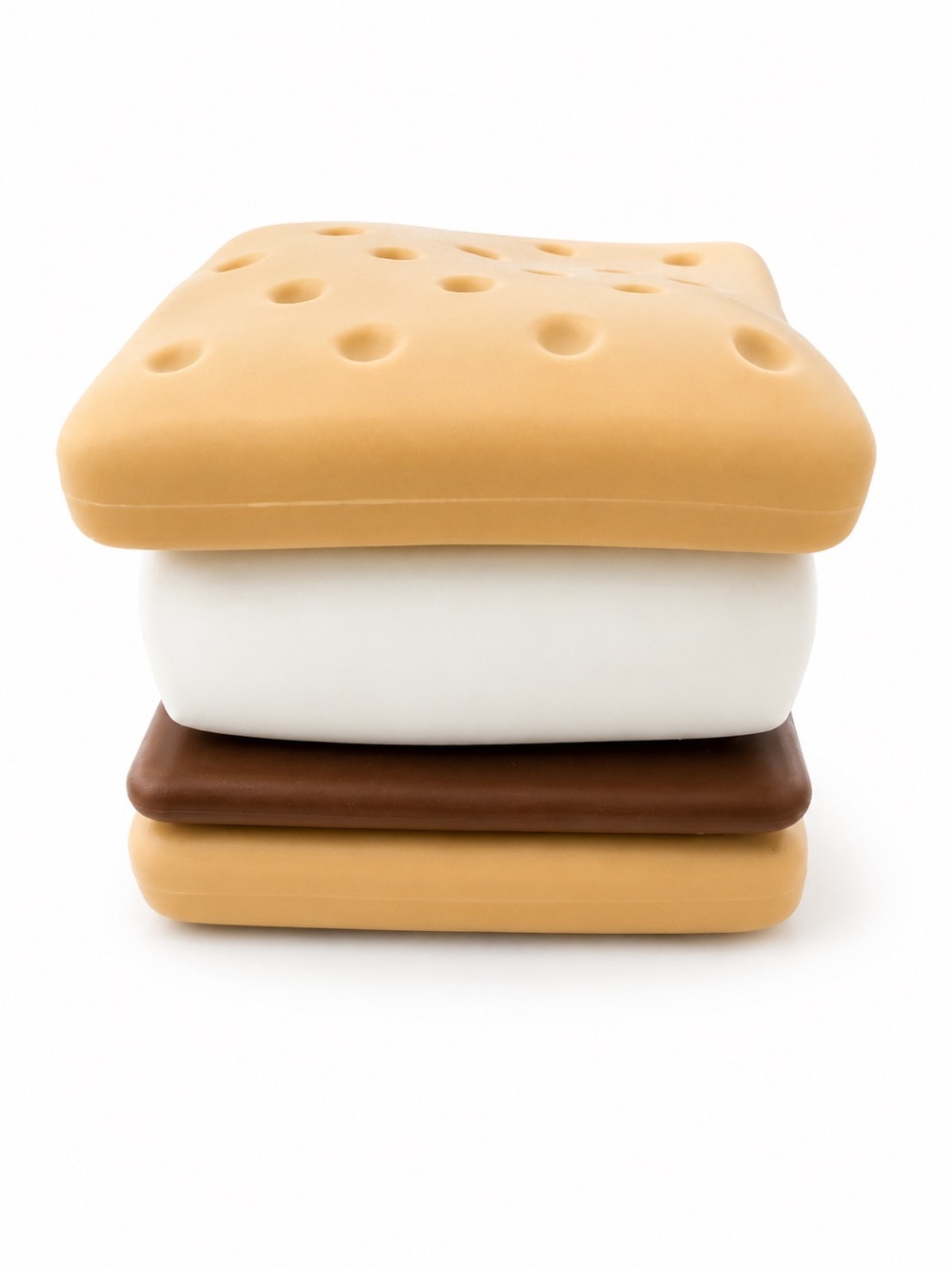 NEW!! MEGA S’MORE Scented Size Squishy Toy
